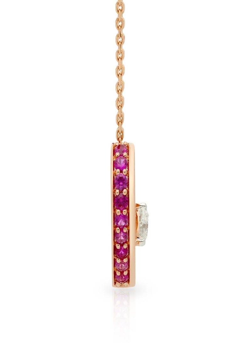 Malabar Gold and Diamonds 18 Karat 750 Purity Mine Diamond Pendant MPSOHTH002PN1 - Image 3